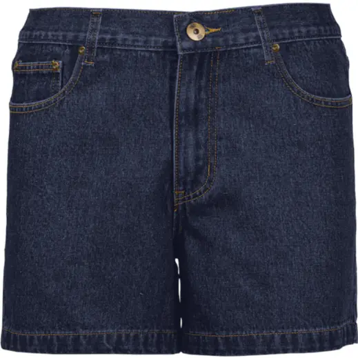 Bundu Denim Shorts Blue Front
